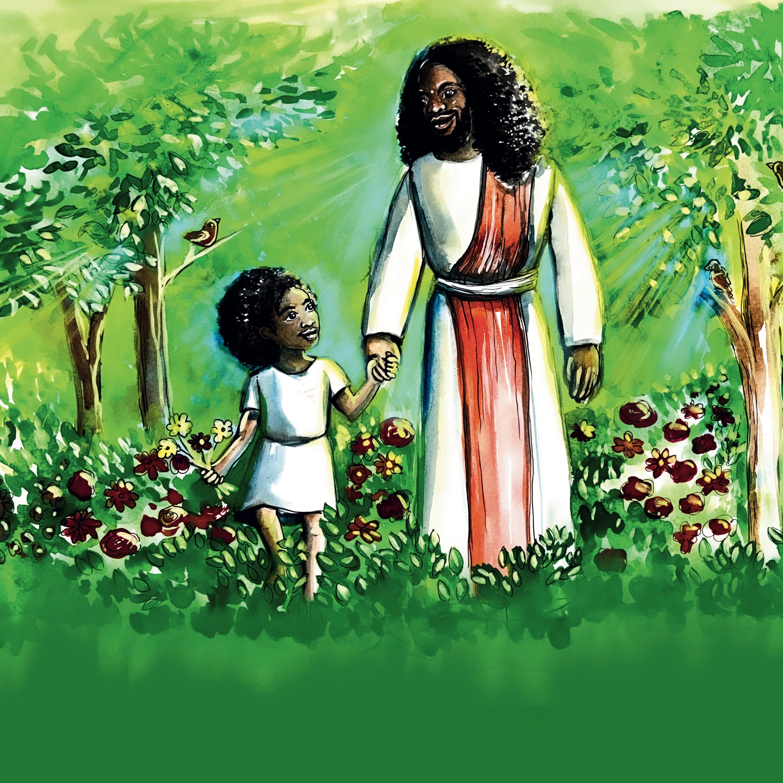 Cover painting of Jesus, my best friend